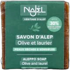 Najel 月桂油阿勒頗手工古皂 30% 185g